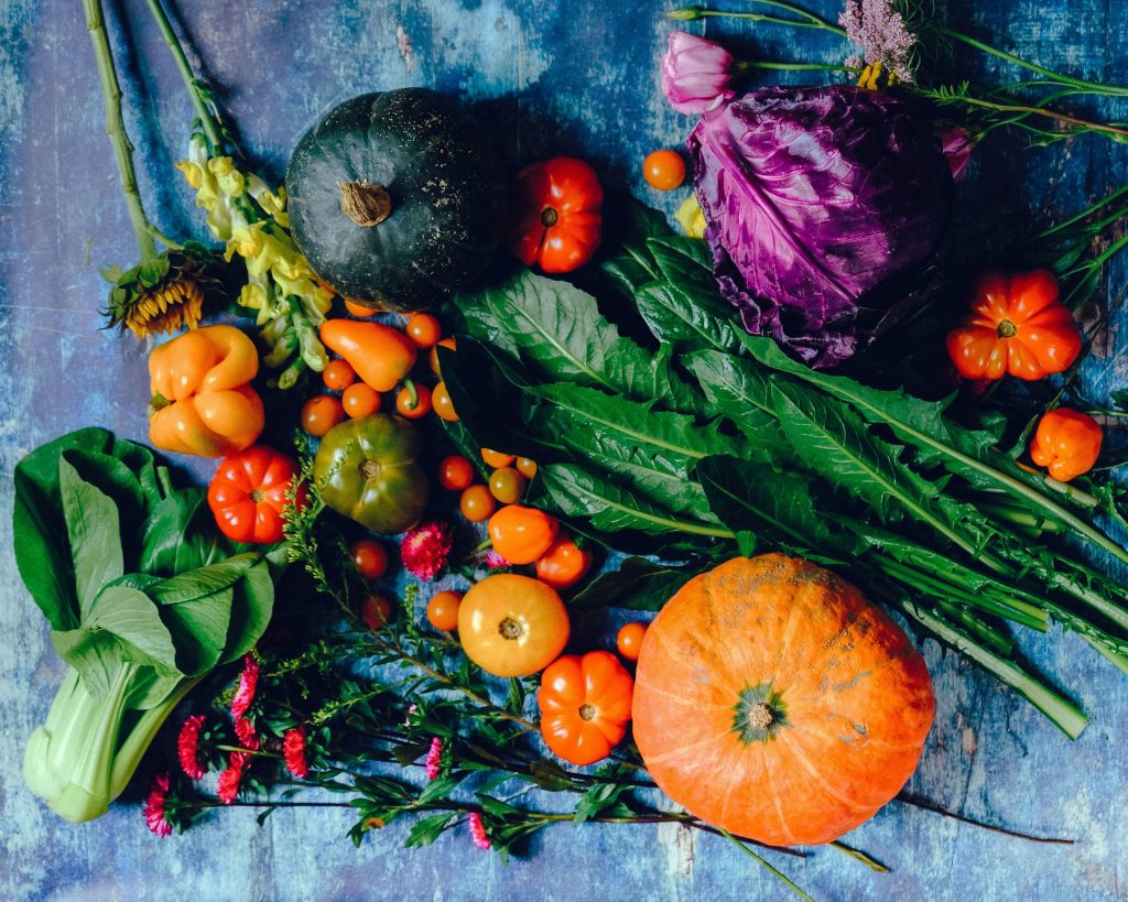 porcja warzyw - zbilansowana i zdrowa dieta dla chorych