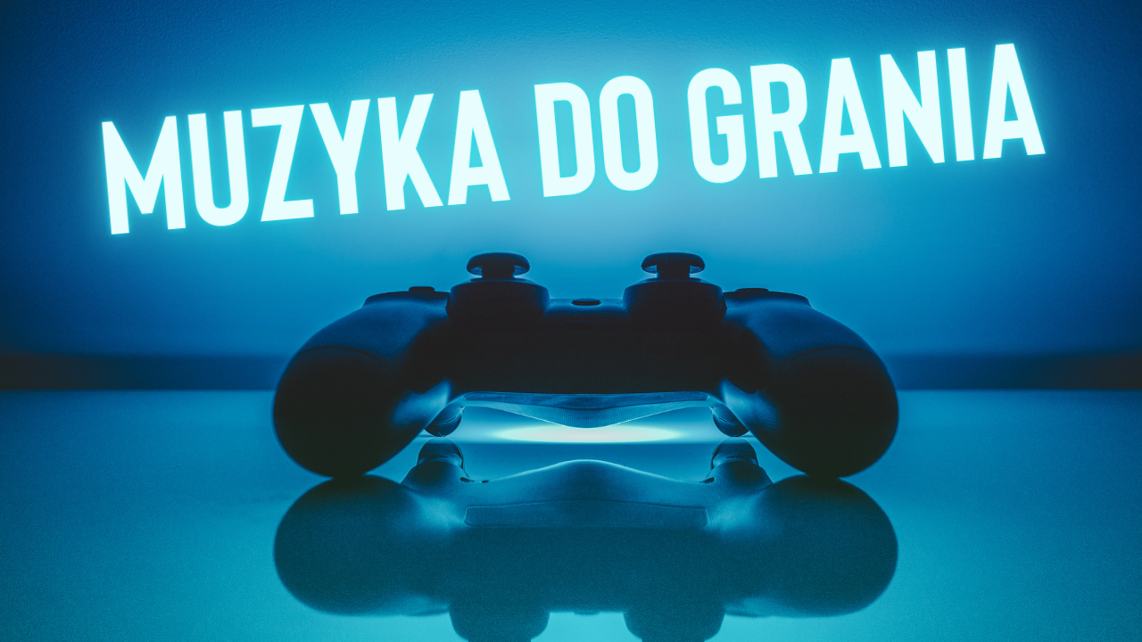 konsola do gier, niebieskie neony